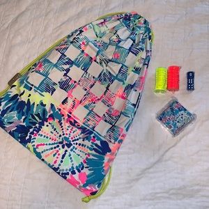 Lilly Pulitzer Drawstring Game Bag